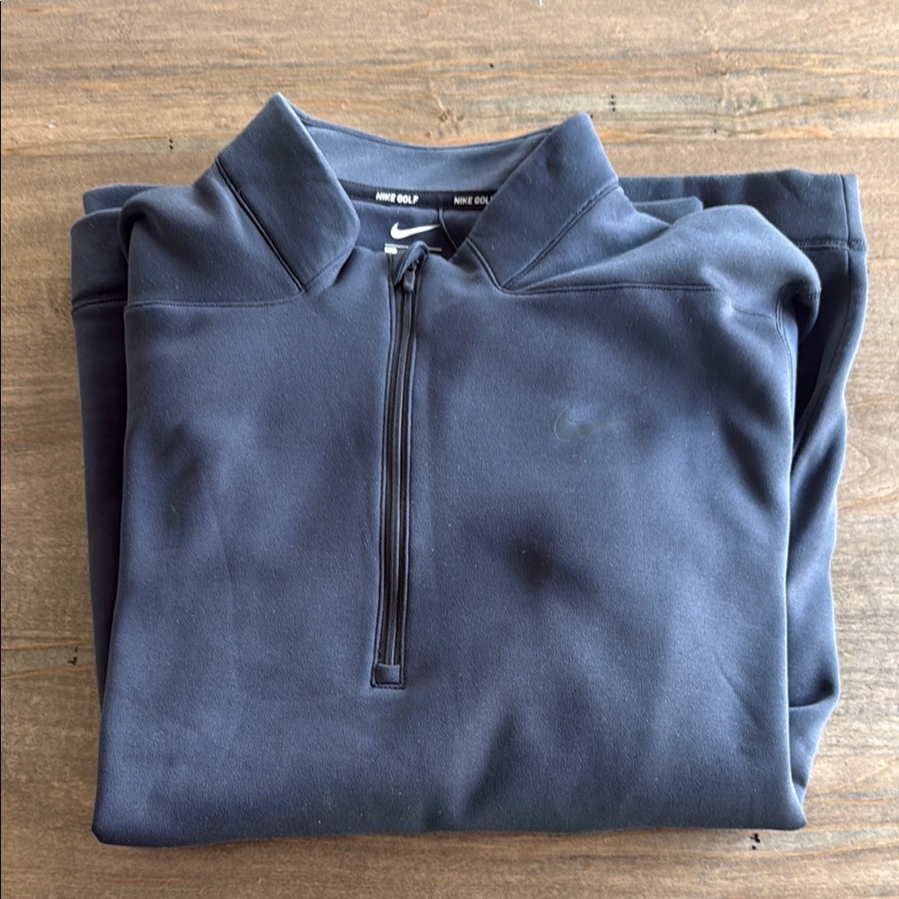 Nike Golf Black Quarter-Zip Pullover